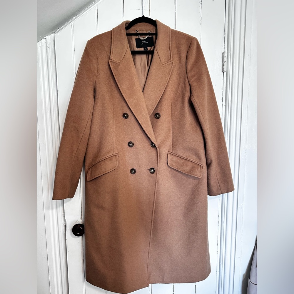 J. Crew Double Breasted Top Coat